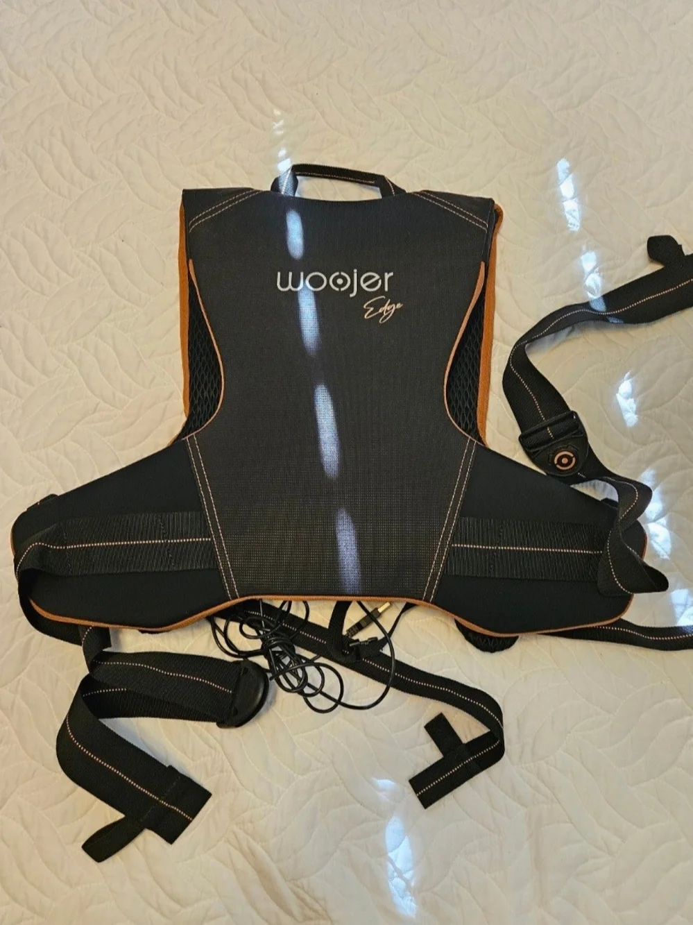 Black Wearable Haptic Backpack - Black